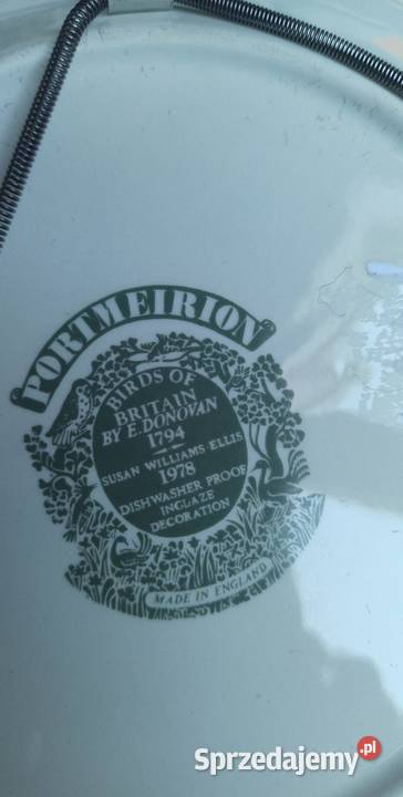 Talerzyk Ptaki Brytanii Portmeiron Made in Gdańsk sprzedam