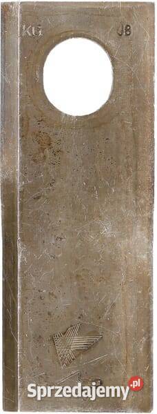 Nożyk kosiarki rotacyjnej prawy 126x47x4 mm Do kosiarek Kamionna
