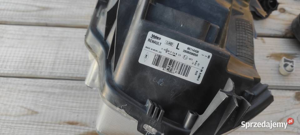 Lampa lewa przód dacia sandero stepwayOKAZJA Oświetlenie