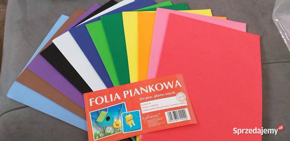 Folia piankowe do prac plastycznych A4 12 Legionowo