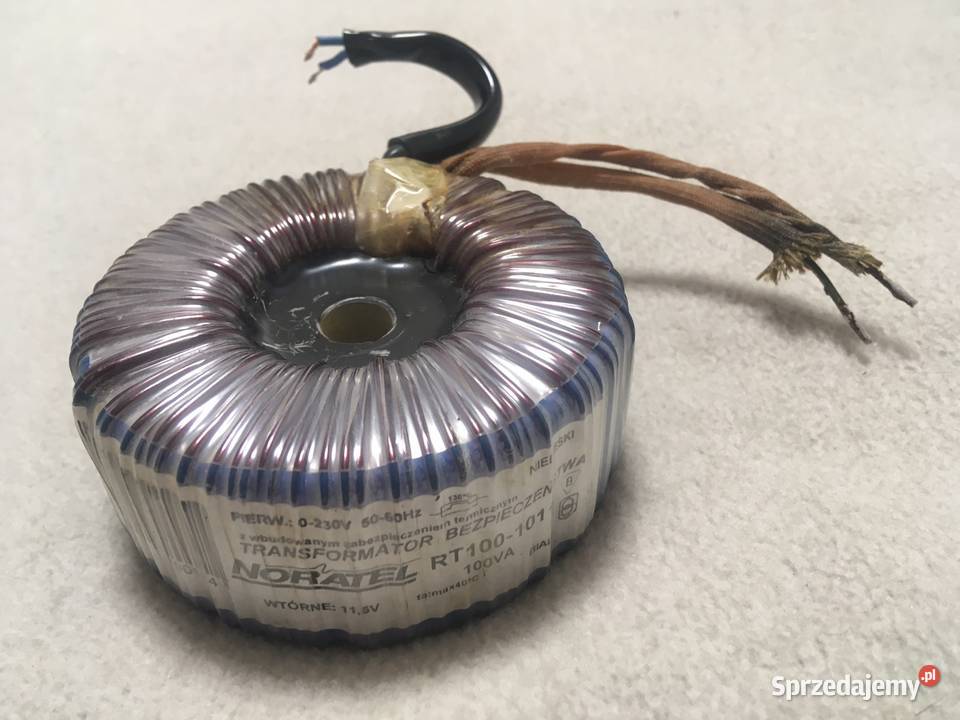 Transformator toroidalny 100VA okrągły 115 12V Kołobrzeg