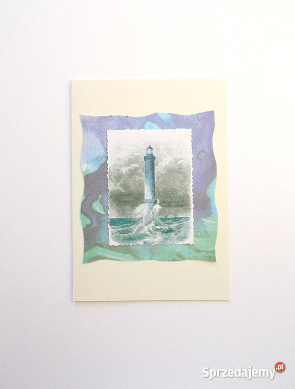 kartka z morzem kartka chłopaka kartka żeglarska sprzedam