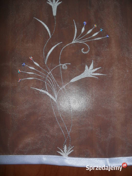 firan gotowa organtyna 147 x 265 sprzedam