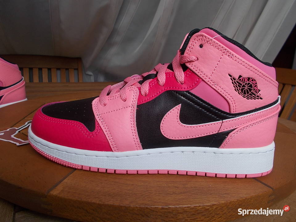 Eur 38 Nike Jordan 1 Mid Coral Chalk Rush Pink Obuwie sportowe Poznań sprzedam