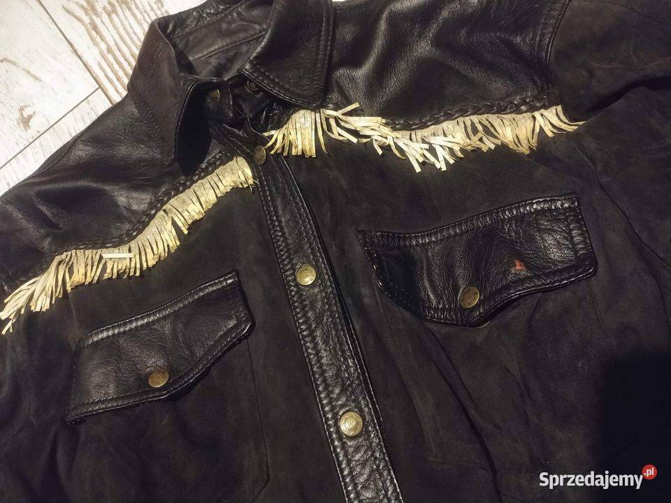 Koszula western country skóra naturalna cieleca Opole