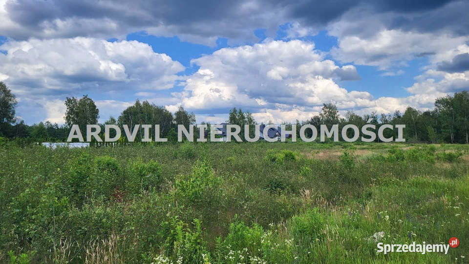 sprzedaży gruntu 1238 metrów Grabówka prąd