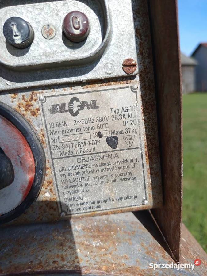 Nagrzewnica elektryczna 3fazowa Wielgie