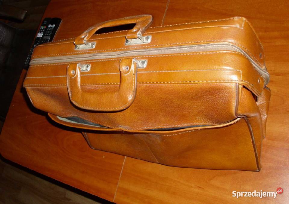 Unikat 40letnia nieużywana teczka męska z czasów śląskie