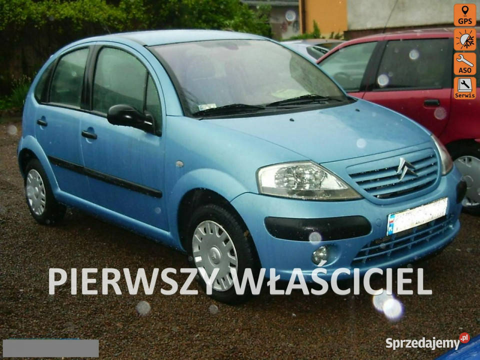 Citroen C3 BEZWYPADKOWY75kmKRAJOWYklimatyzacja I lakier metallic małopolskie Skawina