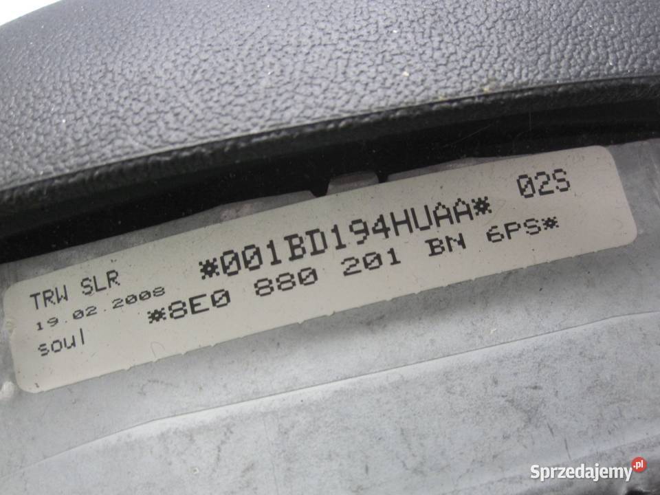 AUDI A4 B7 SLINE 08r AIRBAG poduszka kierowcy osobowe Kielce