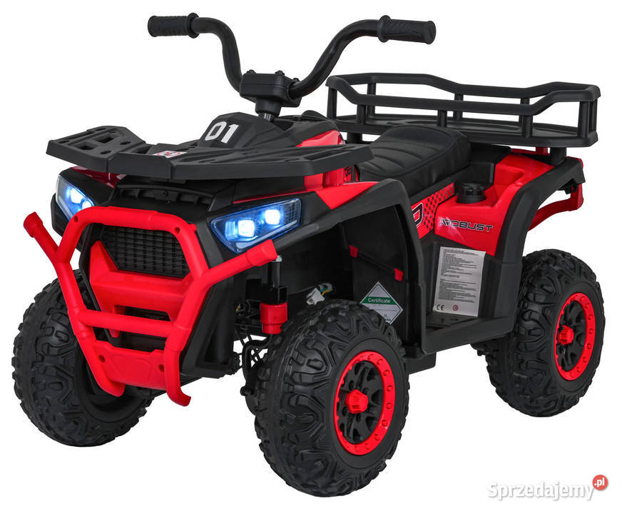 Pojazd Quad ATV Robust 01 Czerwony auto na Łopuszno