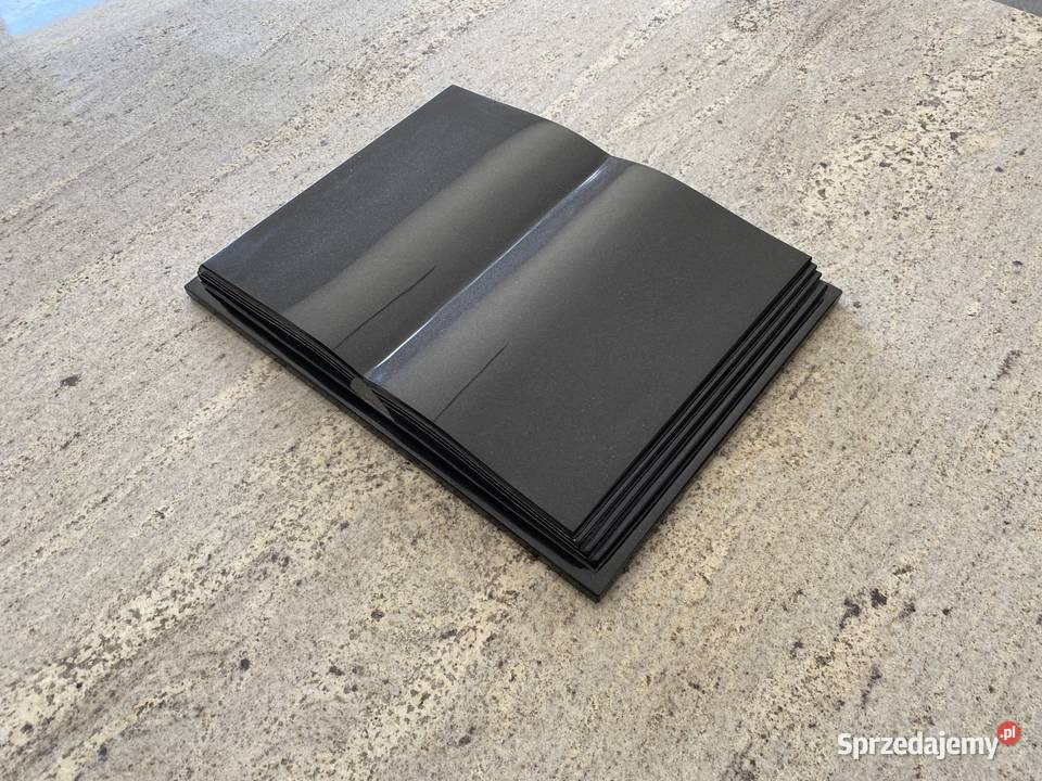 PROMOCJA Książka granitowa nagrobna litery