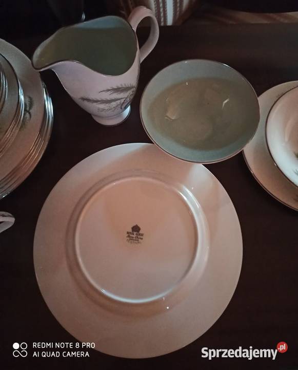 Filiżanka z 2 talerzykami Royal Albert England Gdańsk