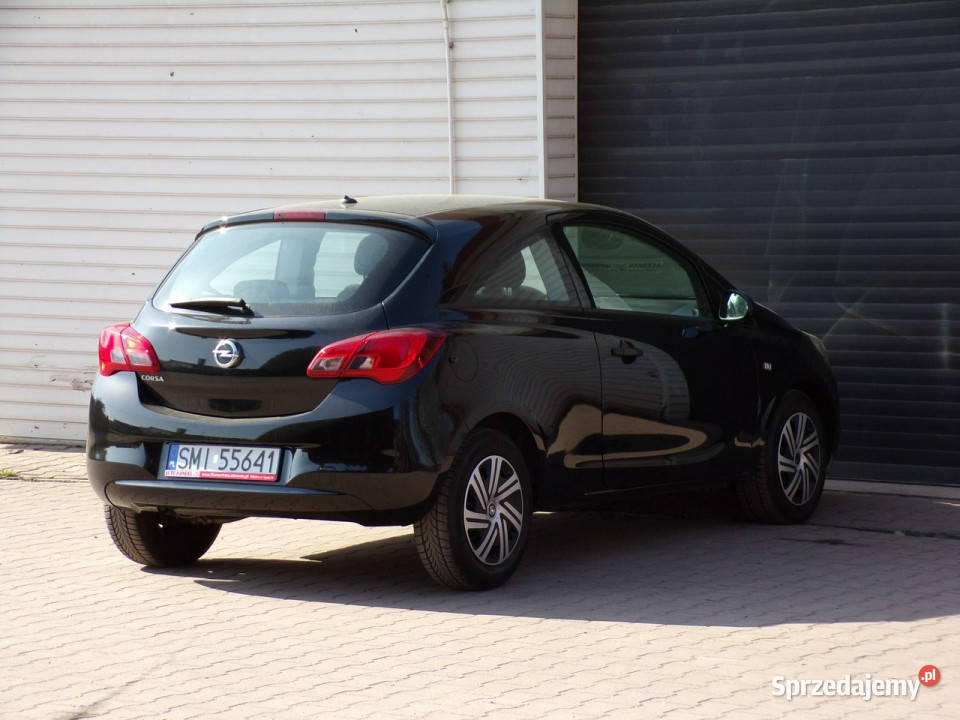 Opel Corsa Klimatyzacja Gwarancja 2018r E 2014 czarny Mikołów sprzedam