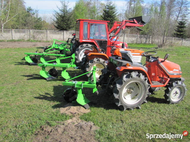 Pług jednoskibowy dwuskibowy traktor Kubota Węgrów sprzedam