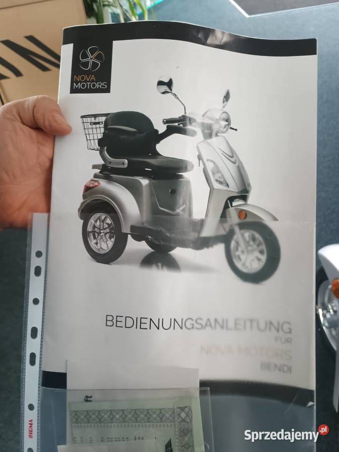 Skuter inwalidzki elektryczny NOWY 11 Bendi Nova wielkopolskie