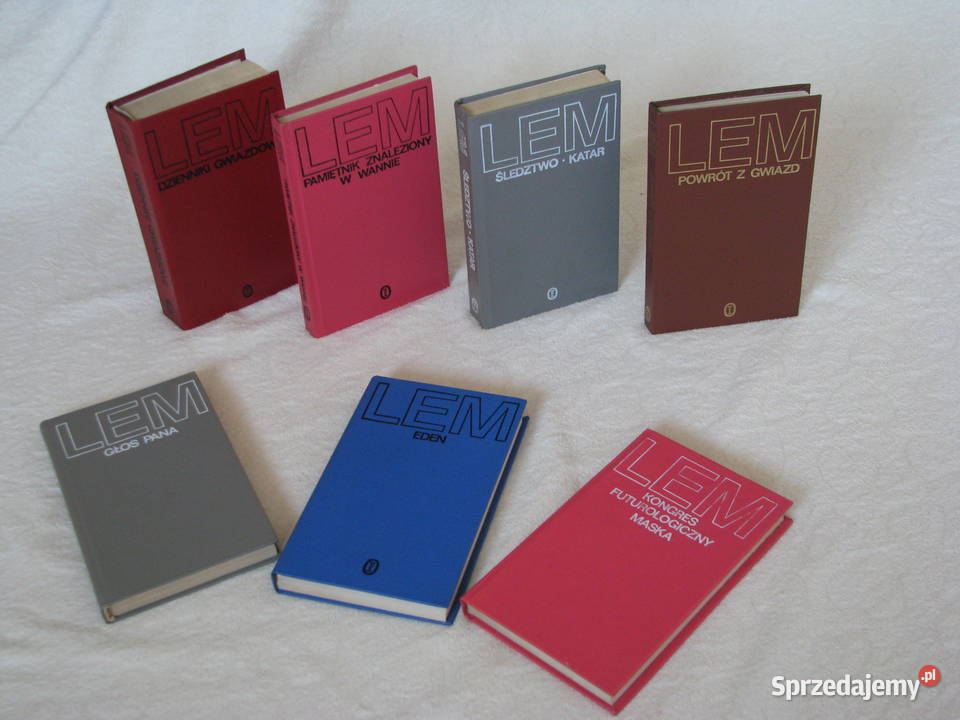 Stanisław Lem Dzieła 7 tomów science fiction małopolskie Brzegi