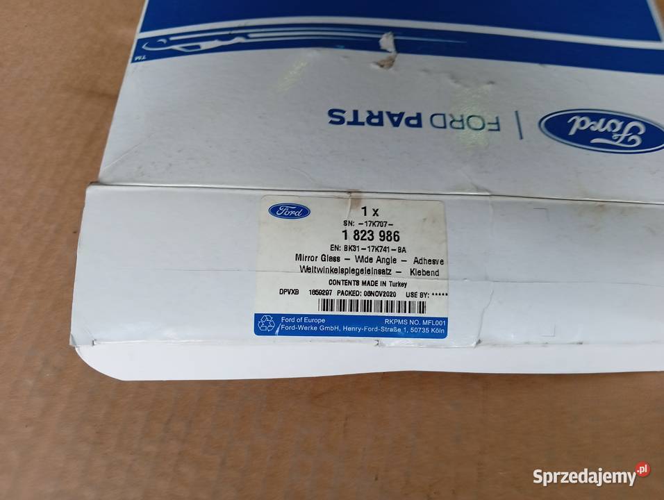 Lusterka wkłady transit MK 8 Warszawa