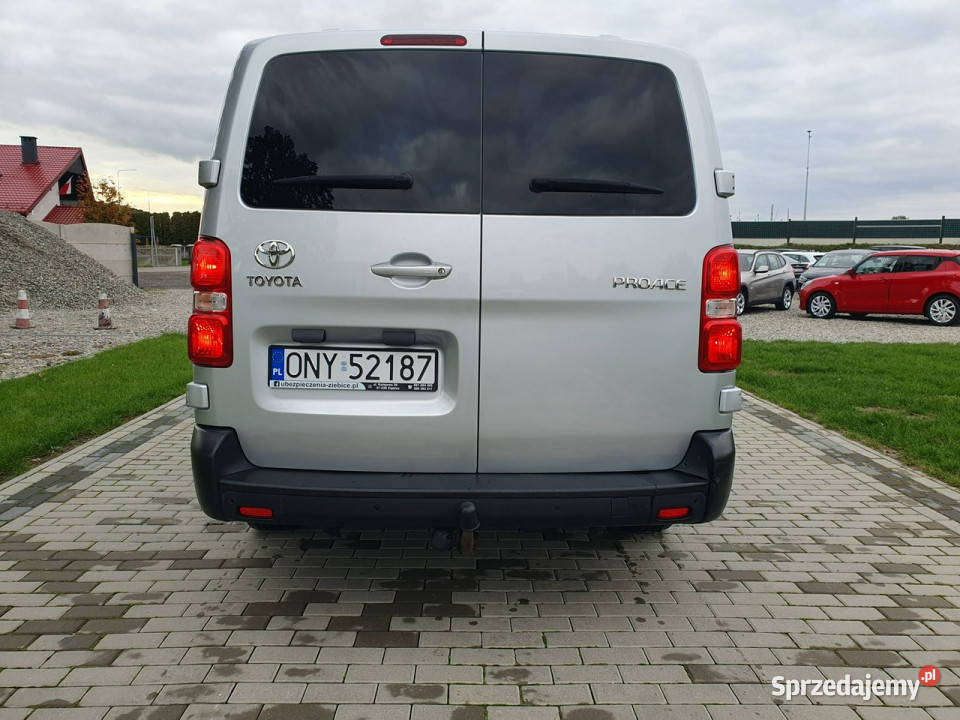 Toyota ProAce 20d 150 Maxi Long 5osobowa Salon Toyota Strobice