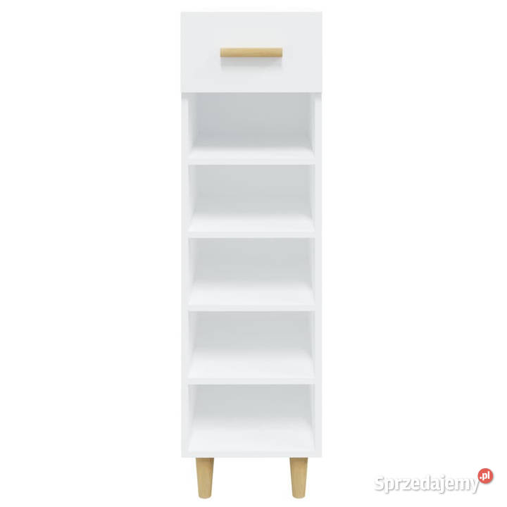 Szafka na buty biała 30x35x105 materiał mazowieckie Warszawa