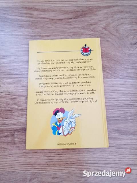 Donald listonoszem Walt Disney KSIĄŻKA Książki dla dzieci