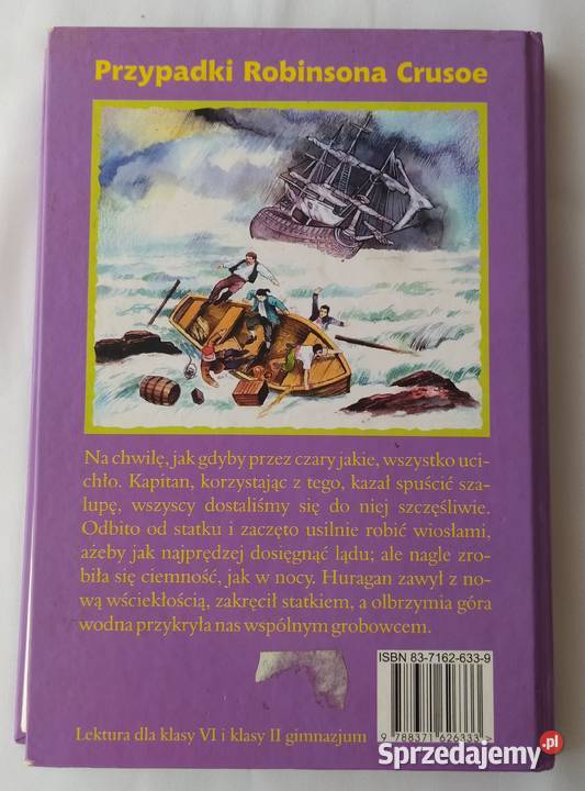 PRZYPADKI ROBINSONA CRUSOE Daniel Defoe literatura piękna - proza zagraniczna Hajnówka