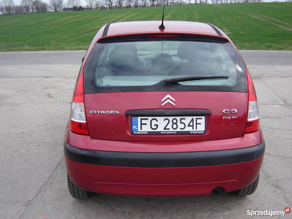 Citroen C3 14 benzyna 2006 r niski przebieg Gorzów Wielkopolski