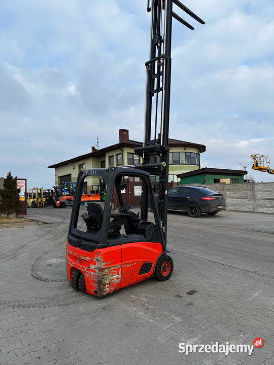 wózek widłowy elektryczny LINDE E15 Triplex 550m Linde