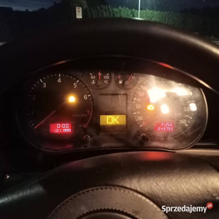 Audi A3 8L licznik zegary pół FIS benzyna VDO osobowe Liczniki i zegary Sieradz