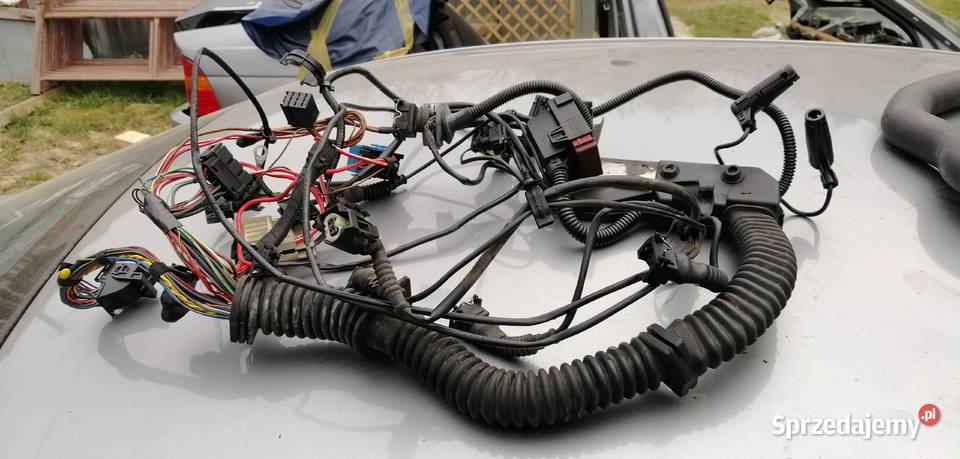 Bmw e46 20d 136 wiązka silnika europa kompletna osobowe Układ elektryczny