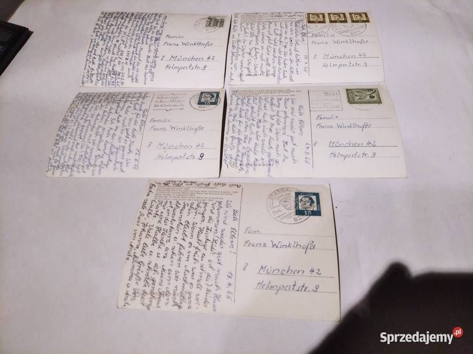 Stare widokówki niemieckie lubelskie Sobieska Wola Pierwsza