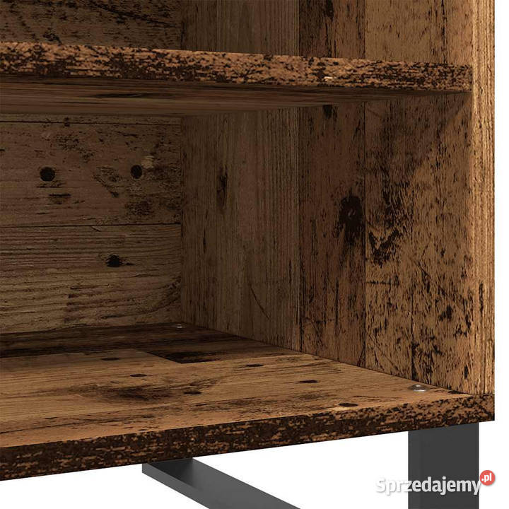 Szafka na płyty stare drewno 845x38x48 WM857244 Warszawa