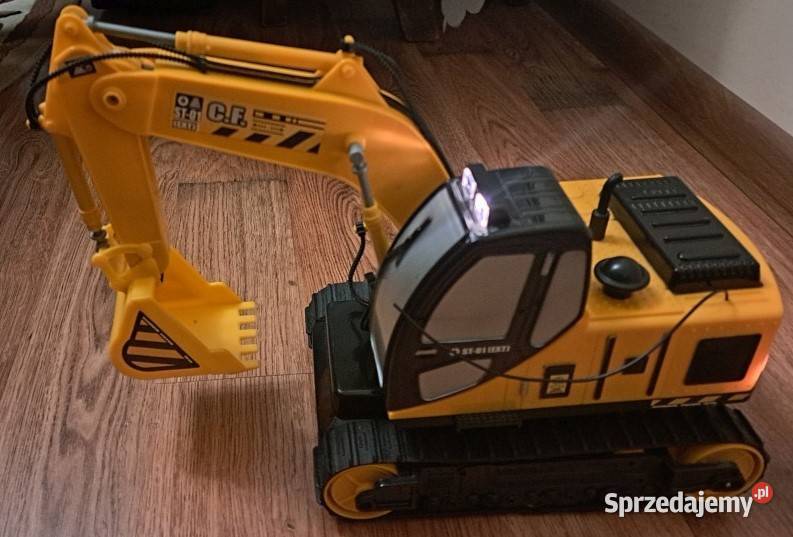 Duża gąsienicowa koparka zdalnie sterowana Zielona Góra