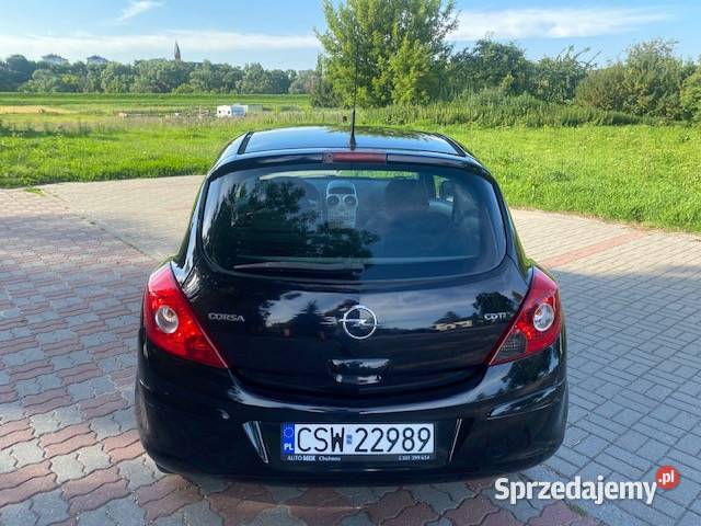 Opel Corsa diesel zarejestrowany opłacony i Rok produkcji 2007 Świecie