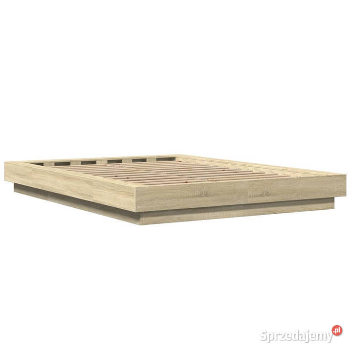 Rama łóżka z LED dąb sonoma 140x200 WM3281100 Warszawa