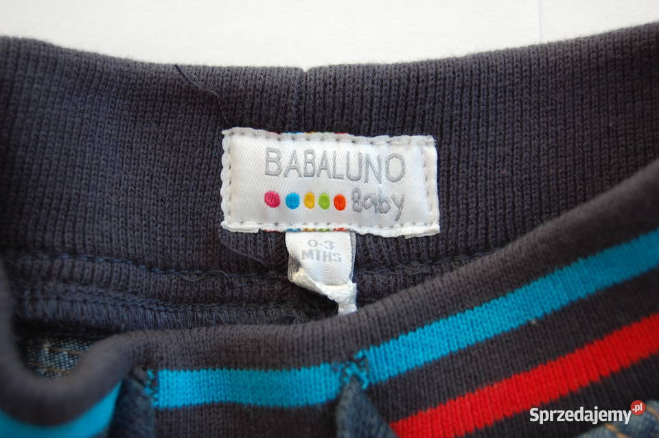 Nowe spodenki jeansy Babaluno Baby 03 msc 5662 Lublin sprzedam