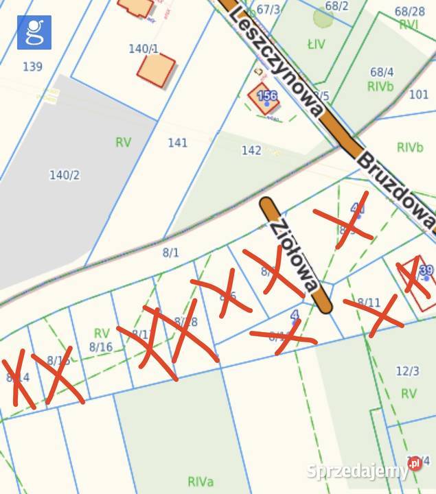 Działka budowlana Janczewice Gm Lesznowola