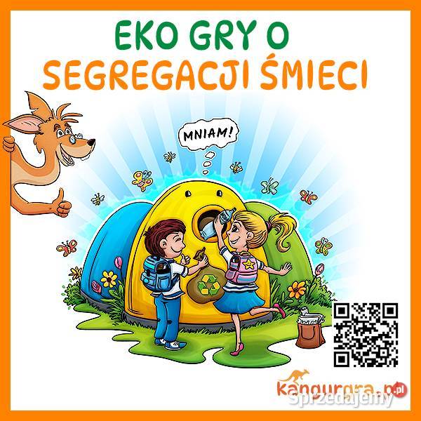 EKO GRA XXL DZIECI CHIŃCZYK segregacja śmieci Wrocław sprzedam