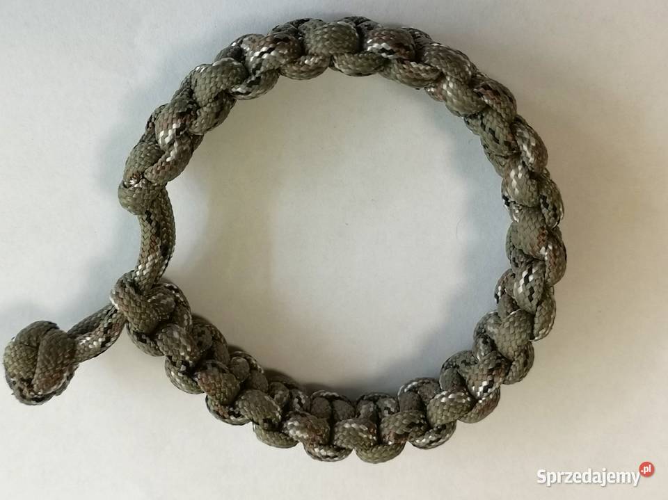 Bransoletka z paracordu splot Cobra styl MadMax sprzedam