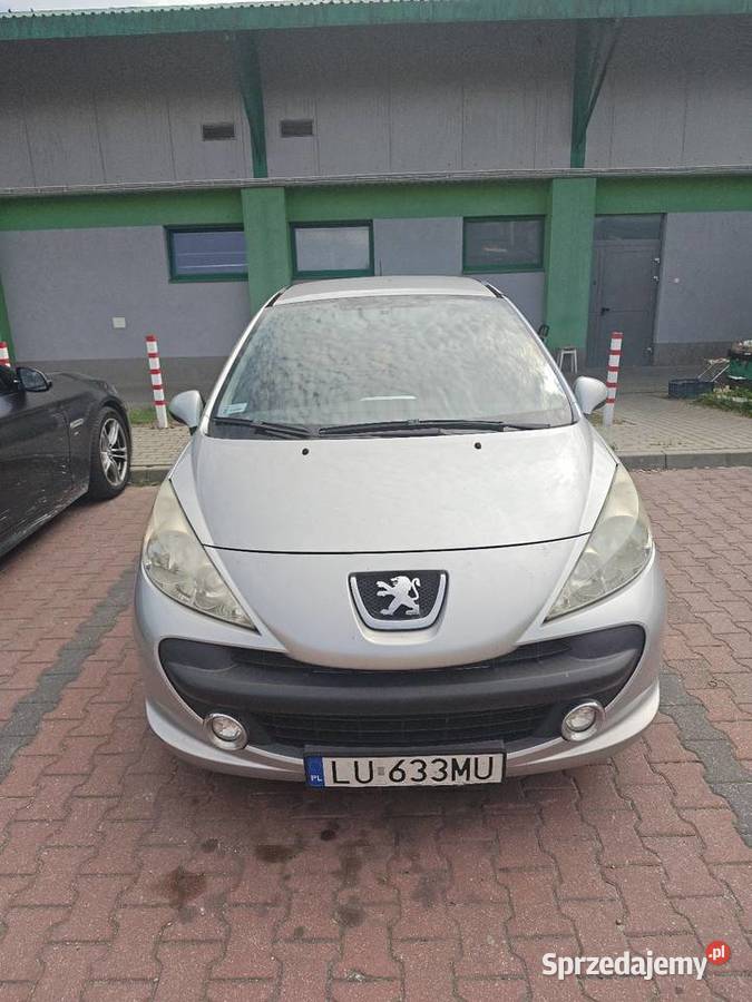 Peugeot 207 2009 srebrny Lublin