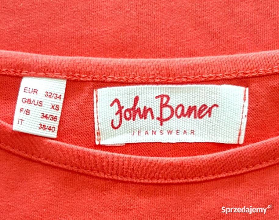 Damska bluzka czerwona z krótkim rękawem małopolskie Chrzanów