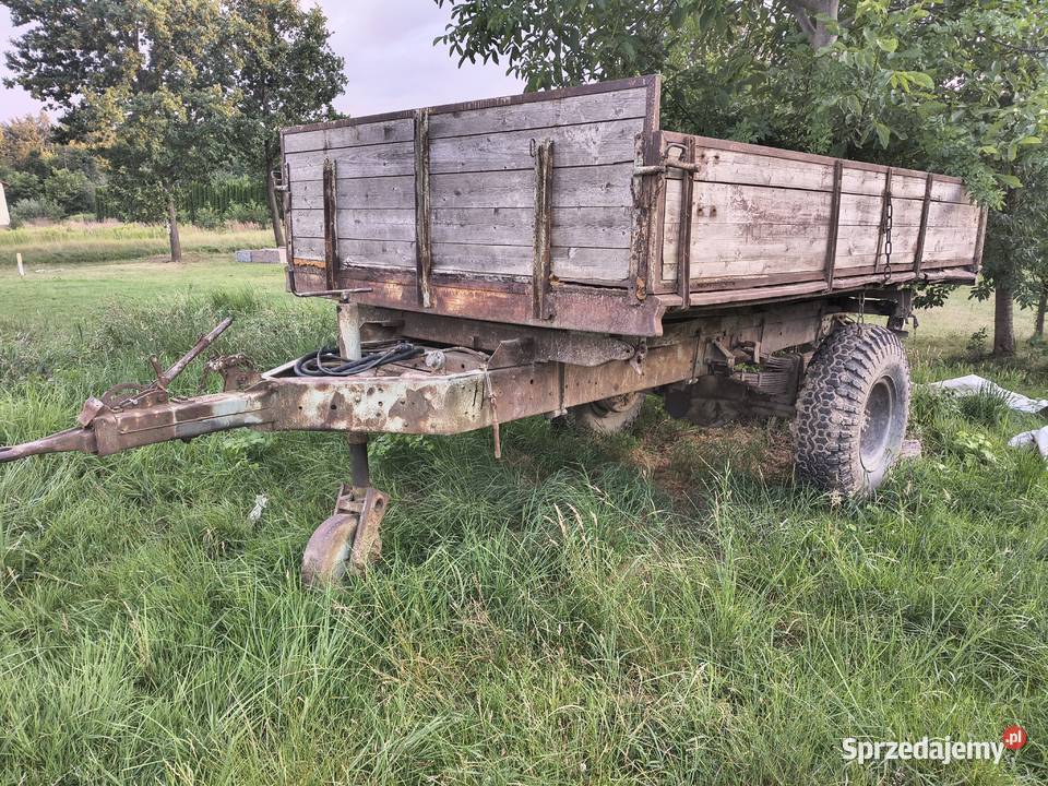 Przyczepa 1 osiowa wywrotka Łańcut