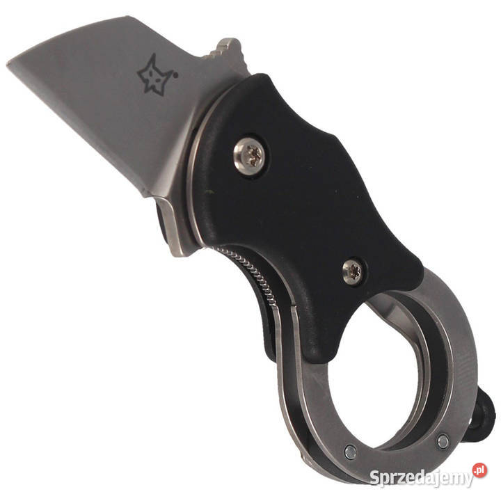 Nóż składany FOX Karambit MiniTA FRN Black Bead