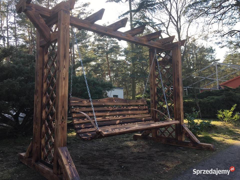 Huśtawka ogrodowa duża producent wysylki Grójec sprzedam