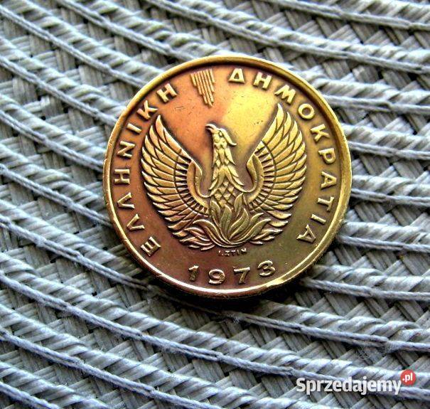 Grecja 2 Drachmy 1973r Junta Kalisz sprzedam