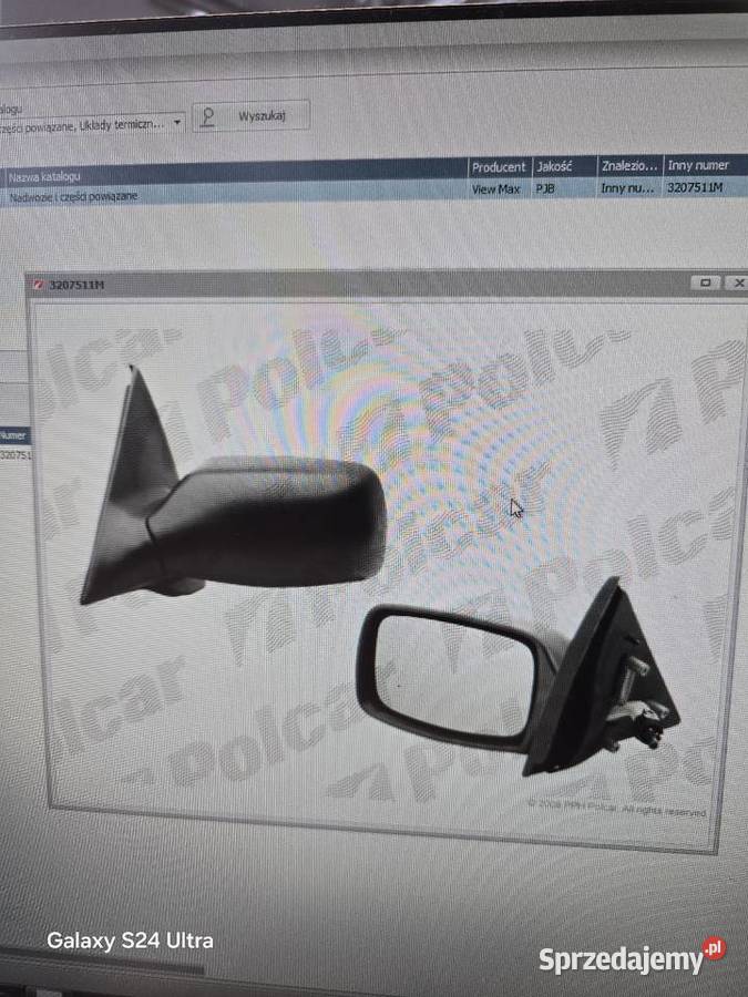 Lusterko zewnetrzne Ford Escort 9500r Lewe osobowe Bytów sprzedam