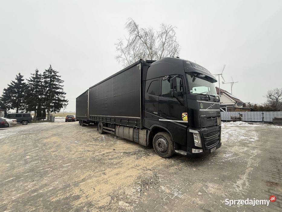 Volvo FH 460 Tandem zestaw 38 palet ishift Sobiesiernie