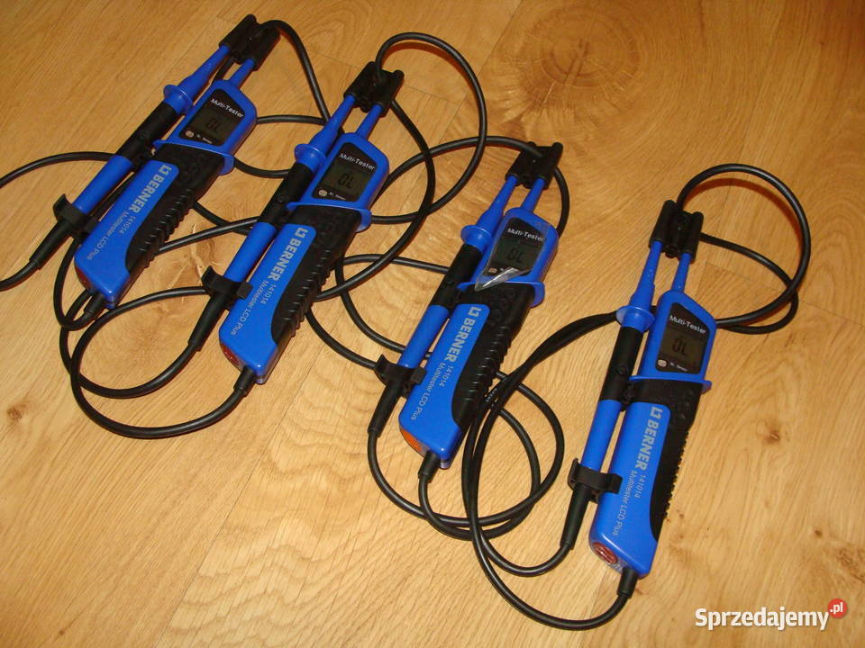 Dwubiegunowy tester napięcia BERNER 141014 Wieluń sprzedam