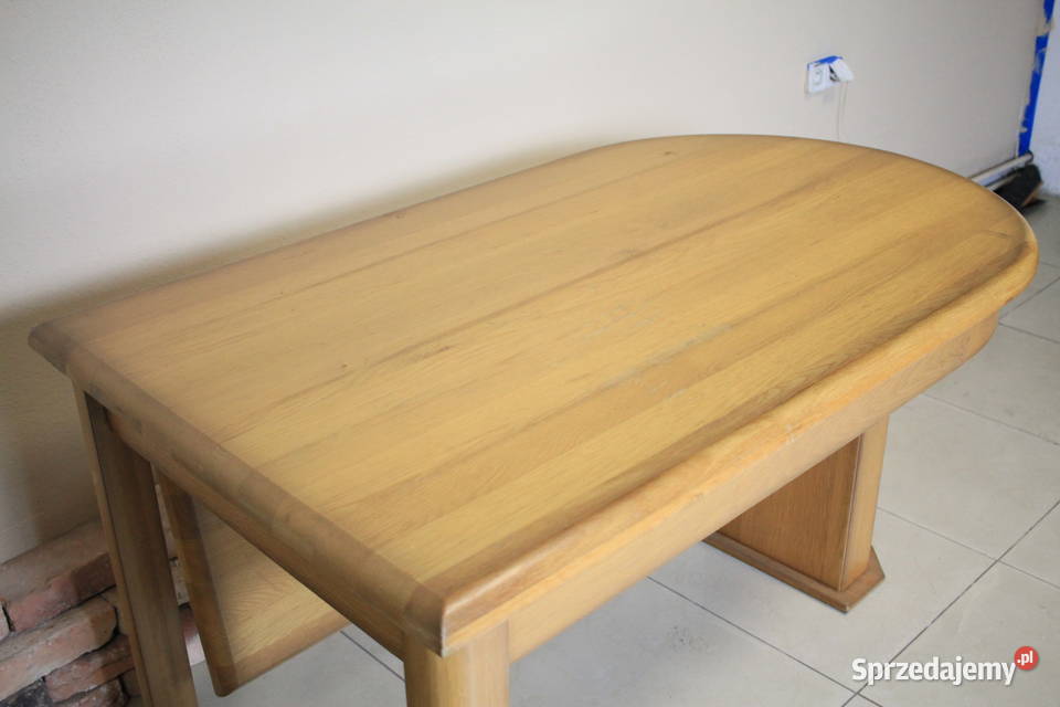 Stół jadalniasalon lity DĄB rozkładany Pszczyna