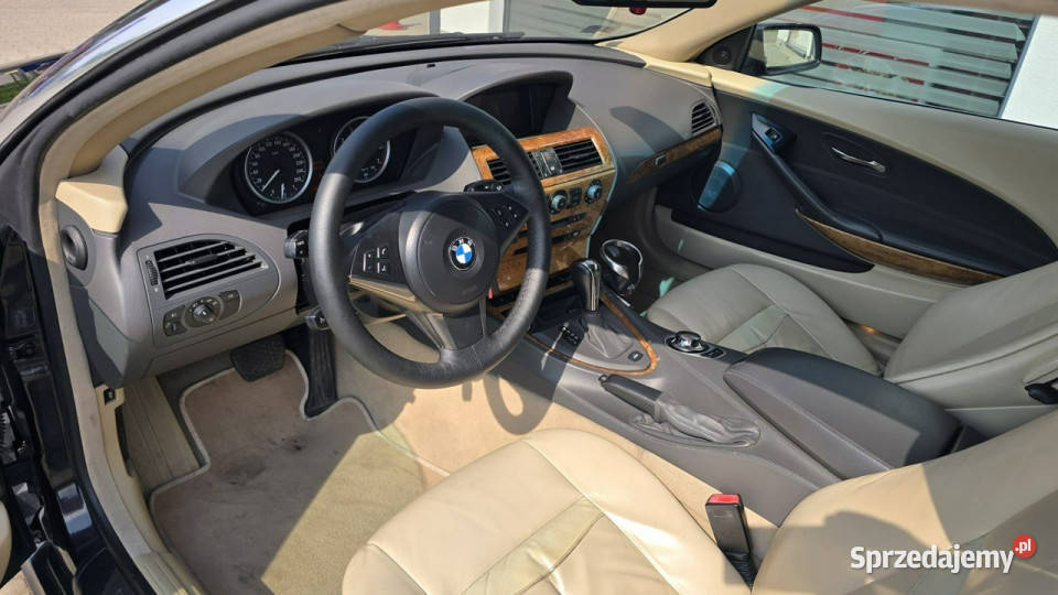 BMW 645 Doinwestowana 645 V8 LPG z Małym mazowieckie Karczew